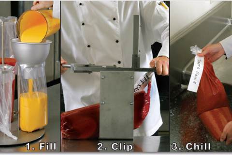 Cook chill packaging