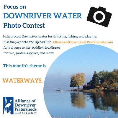 Focus on Downriver Water Photo Contest flyer
