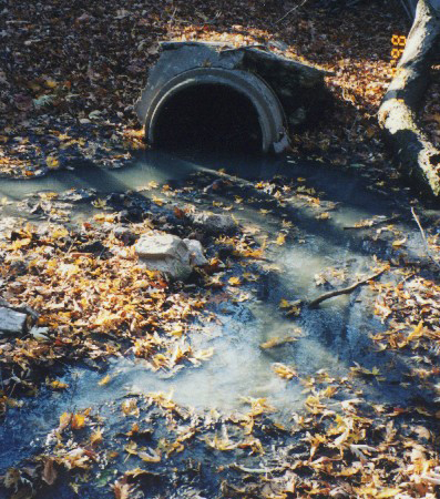 Sewage discharge