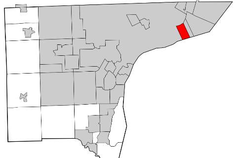 Grosse Pointe Park map