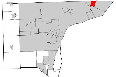 Grosse Pointe Woods map