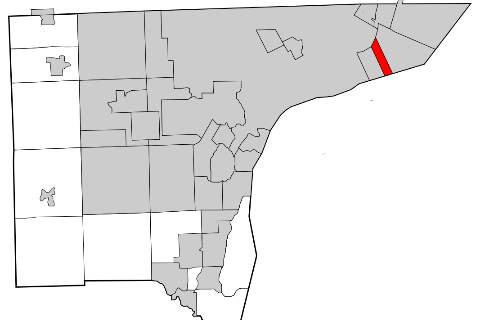 Grosse Pointe map
