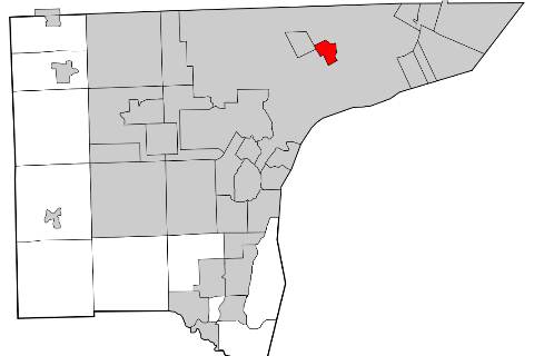 Hamtramck map