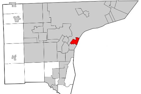 River Rouge map