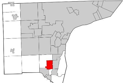 Woodhaven map