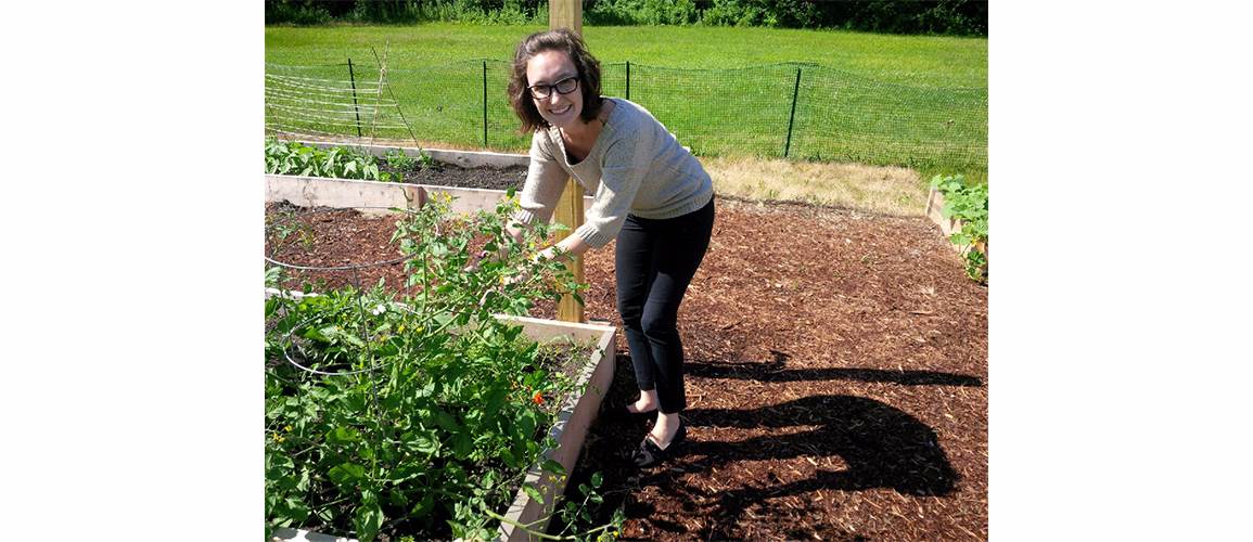 Volunteer gardening