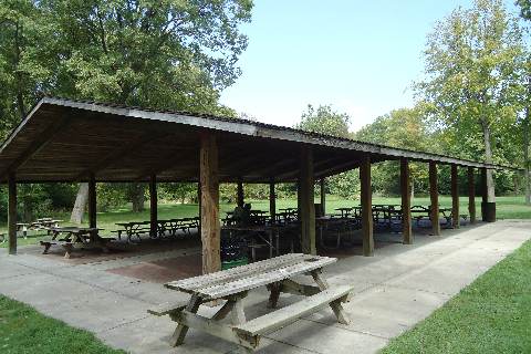 Inkster Park picnic shelter